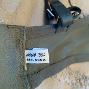 Aerie push-up floral lace bra